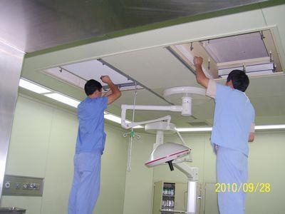我司為廣州市紅（hóng）十（shí）字會醫院（yuàn）手術室ICU初中高效空氣過濾器更換項目取得（dé）圓滿成功